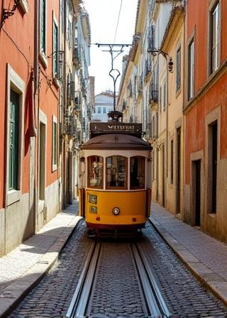 Lisbon Street Scene